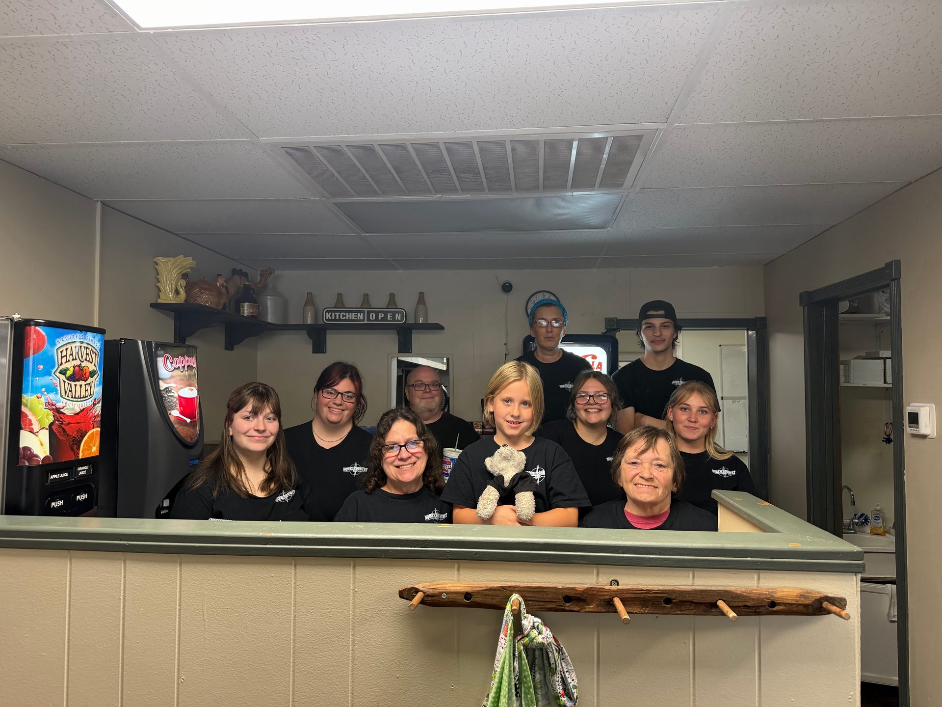 Familiar faces behind the counter
