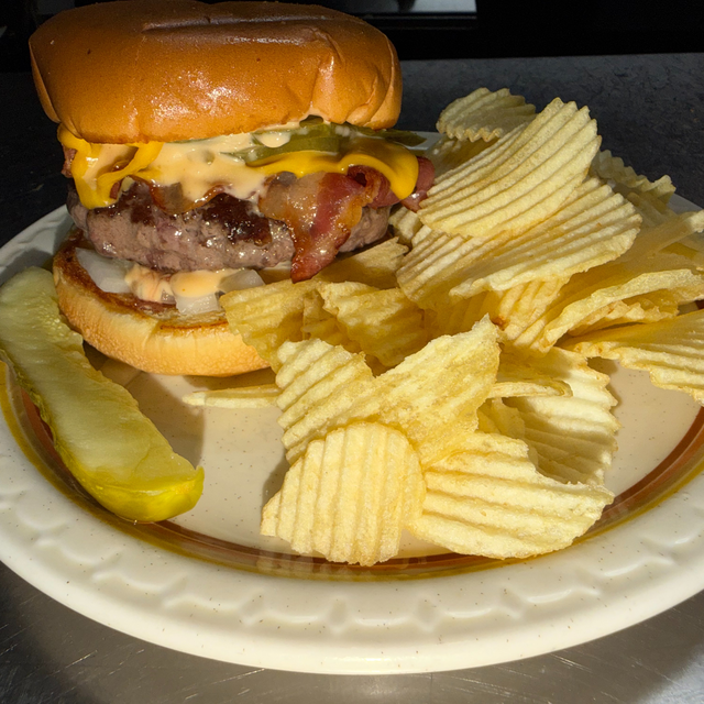 North Country Special Burger.