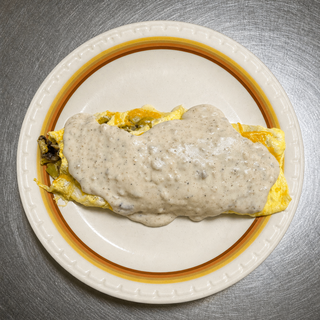 Gravy Goodness Omelet